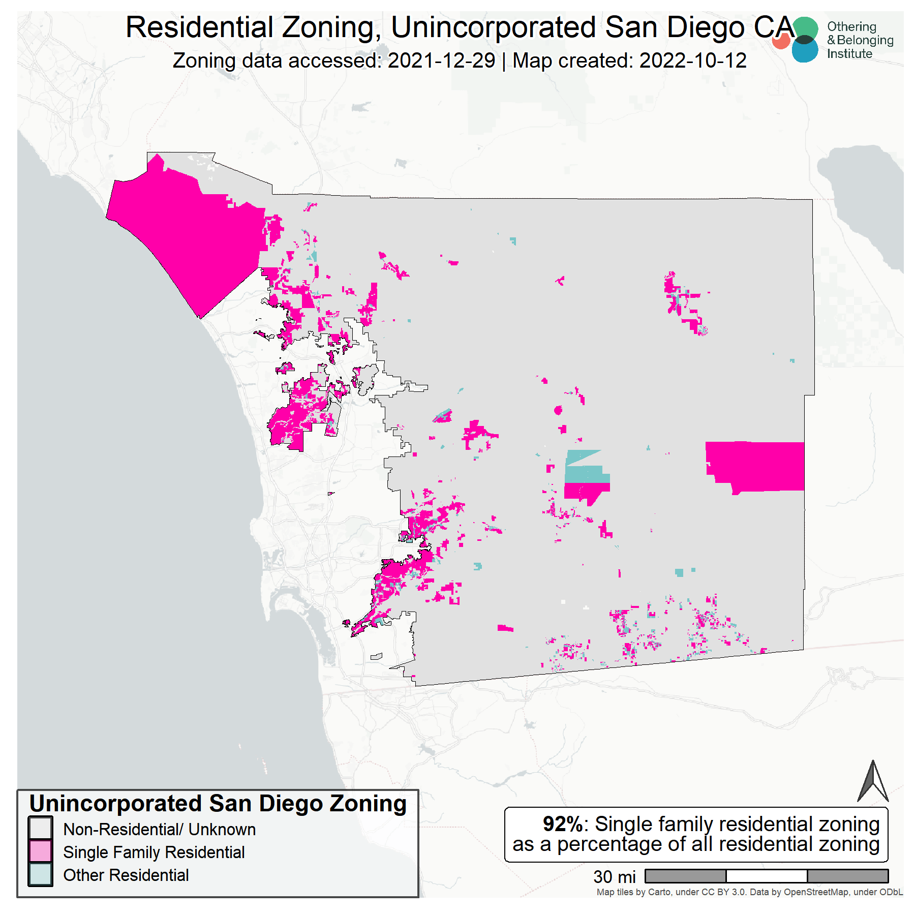 San Diego Region Zoning Maps Othering Belonging Institute San Diego 